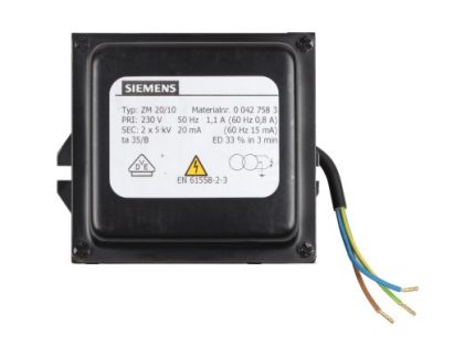 Трансформатор поджига SIEMENS ZM 20/10 00427583