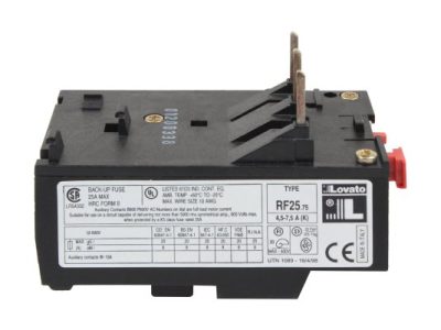 Тепловое реле LOVATO RF25 75 (4,5 - 7,5 A)